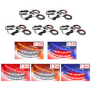 Dual Color Running Board Side Step LED Light Strips For Pickup Truck