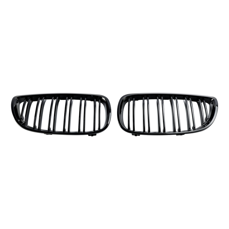 Gloss Black Front Kidney Grill Grille Fit BMW E92 E93 328i 335i 2006-2010 2DR