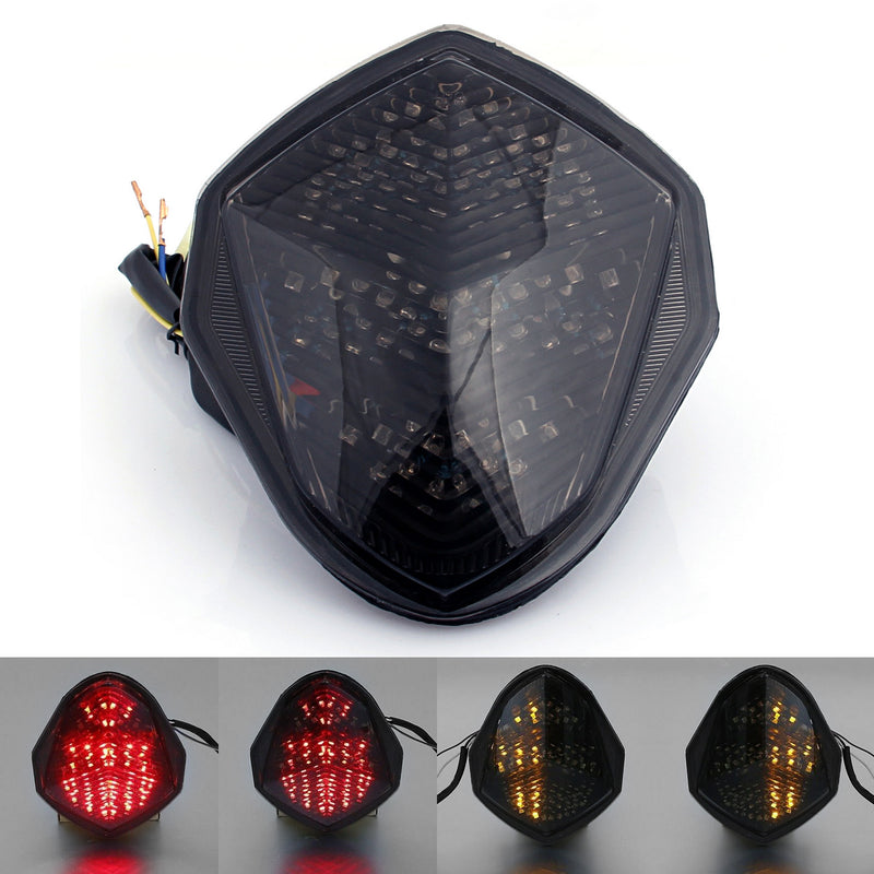 Integrated LED TailLight Turn Signals for Suzuki GSXR 1000 2003-2004 Smoke