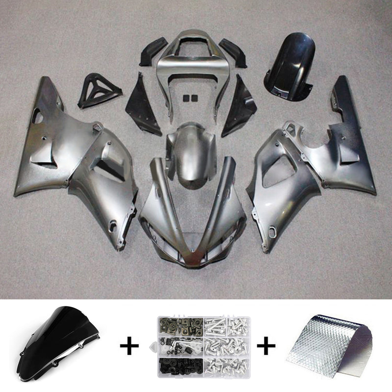 Amotopart Yamaha YZF 1000 R1 2000-2001 Fairing Kit Bodywork Plastic ABS