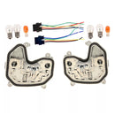 2PCS Rear Tail Light Bracket & Plug Bulb 68270837/92AA For Jeep Renegade 15-23