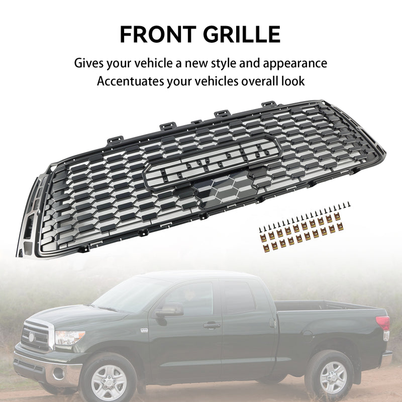 10-13 Toyota Tundra TRD PRO Black Honeycomb Front Bumper Grill Grille