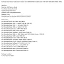 1988-1992 Mercedes-Benz 300CE and 300TE Sedan EHA Fuel Injection Valve 0000703962