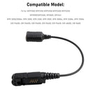 K Interface Headset Port Converter Cable for MTP3200 MTP3250 XPR 3300 XIR P6608