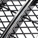 Front Grille Grill Mesh Chrome For Mercedes Benz GLK X204 2013-2015 GT