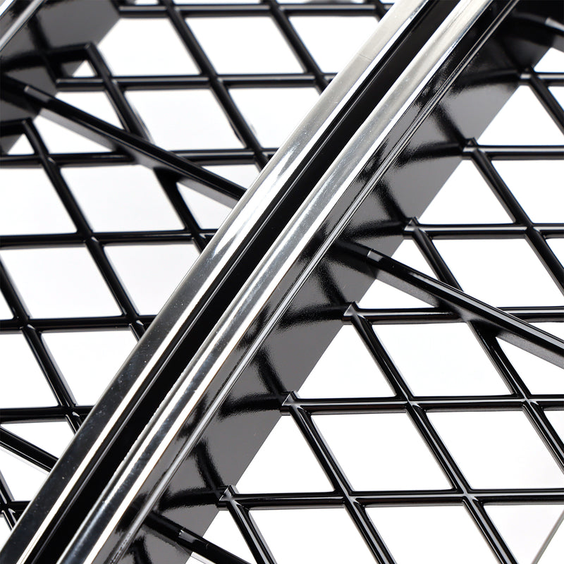 Front Grille Grill Mesh Chrome For Mercedes Benz GLK X204 2013-2015 GT