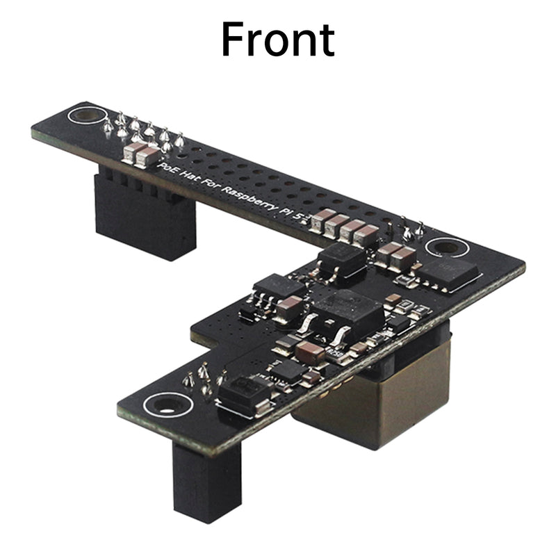 Raspberry Pi5 Dedicated POE Expansion Board 5V 4.5A Isolated Module Heat Sink