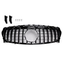 GT Style Front Bumper Grille Grill Fit Mercedes Benz CLA-CLASS W117 CLA250 2013-2019