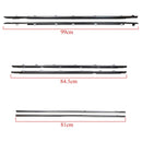 1996-1998 Lexus LX450 FZJ80 6PCS Door Belt Molding 75710-60011 75720-60011