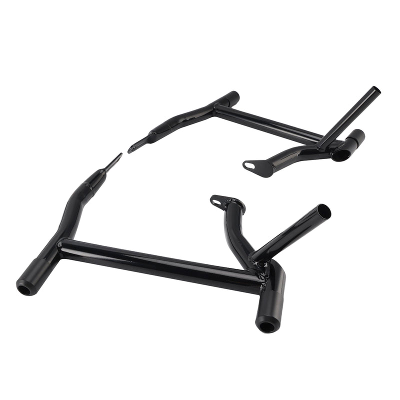 Bumper Kit Crash Bar Engine & Saddlebag Guard Fit Black For Flht Flhx 2014-2023