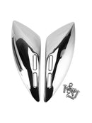 Gas Tank Side Cover Panel Fairing Cowl For Kawasaki Z900RS 2018-2024 Chrome