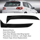2007-2016 VW Tiguan MK1 Gloss Black Pair Rear Window Side Wing Spoiler