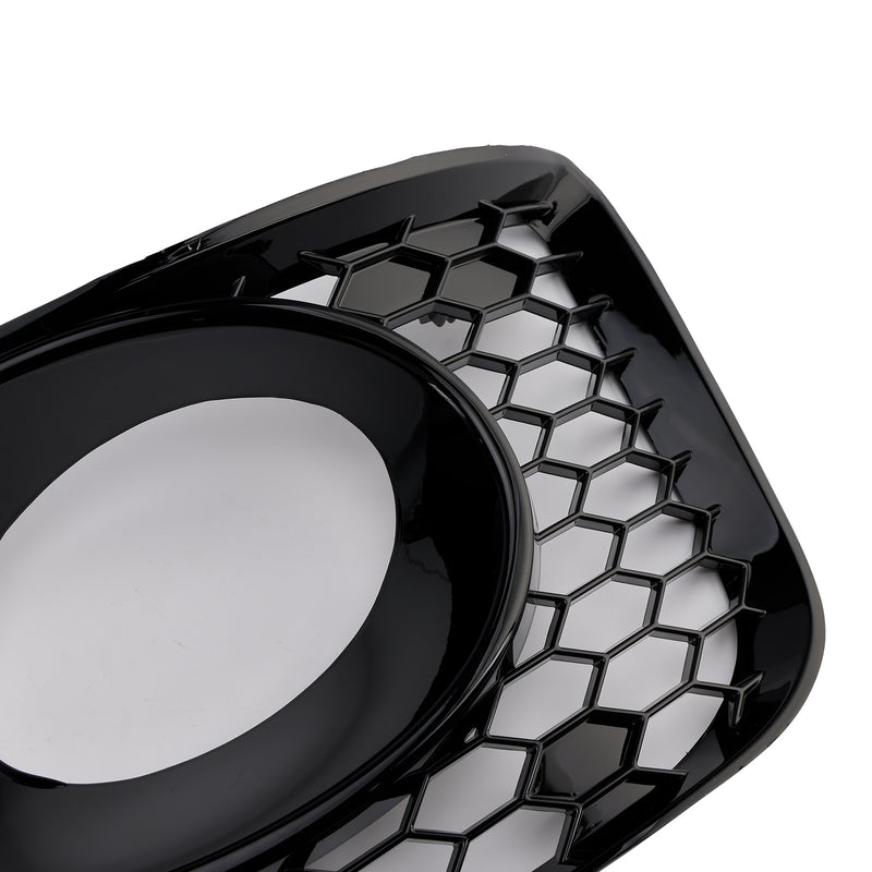 Fog Lamp Light Cover Insert Grille Fit VW T5 T5.1 2010-2015 S-line Gloss Black