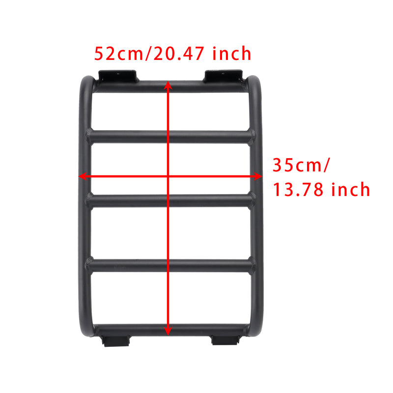 Rear Window Ladder For Jeep Wrangler JL JLU Luggage Ladder Rack 2018-2024