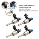 4PCS Fuel Injector 0261500112 Fit Vauxhall Fit Open Insignia Fit Chevy HHR 2.0