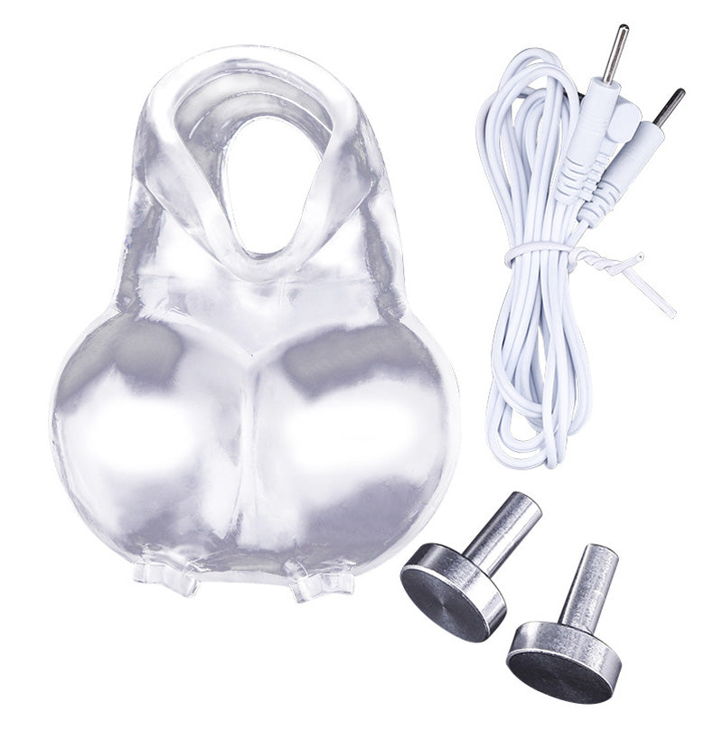 Electro Shock Penis Stretcher E-Stim Cage