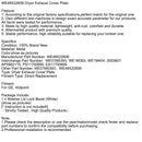 WE49X22606 Dryer Exhaust Cover Plate