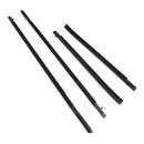 4PCS Weatherstrip Rubber Seal Door Belt For Honda FIT JAZZ 1st gen 2001-2008