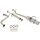 4.5" Muffler Tip /Cat Back Exhaust System for Honda Accord 2.2L 1994-1997