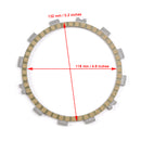 Clutch Friction Plate Kit for Suzuki GSX800 S 23-24 DL800 SE V-Strom 800SE 2024