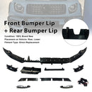 2025+Fit Mercedes Benz G-Class W465 Front Rear Bumper Diffuser Lip PP