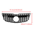 Gloss Black Front Grille Grill For Mercedes Benz GLK X204 2013-2015 GT