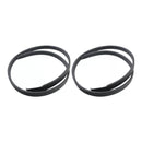 2PCS Roof Drip Molding Trim Left & Right Side Rubber For Toyota Tundra