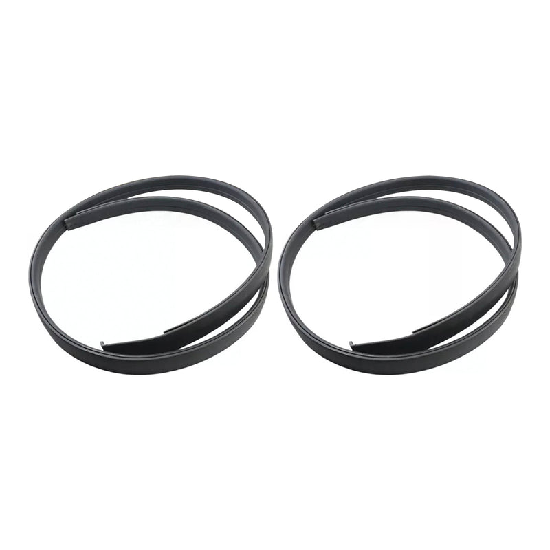 2PCS Roof Drip Molding Trim Left & Right Side Rubber For Toyota Tundra