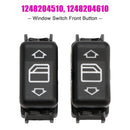2X Console Power Window Switch Front Button for Mercedes Benz W124 S126 W190
