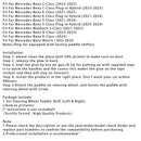 Steering Wheel Paddle Shifter Extension For Benz A C GLE 2022up Aluminium