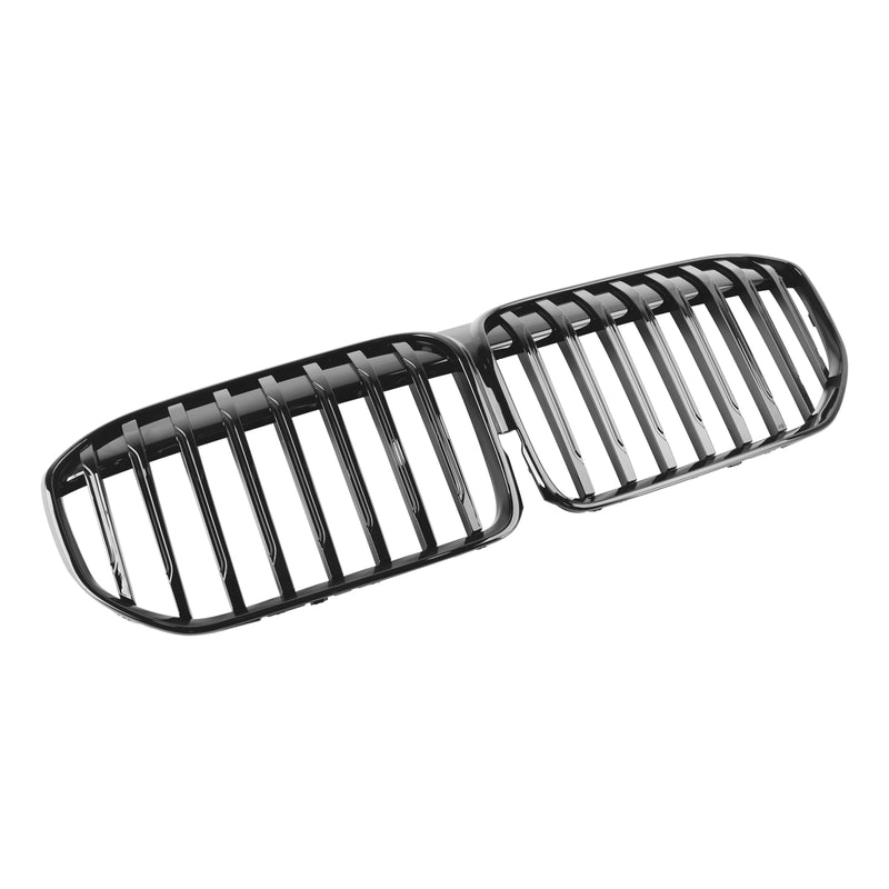 BMW 7 Series G11 G12 2019-2022 Single Slat Gloss Black Front Grill Grille