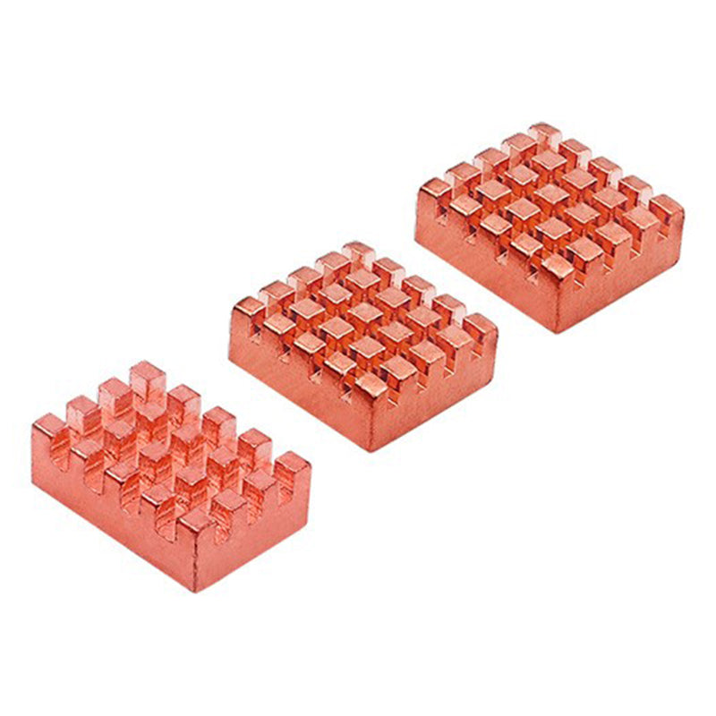 Quanzhi H618 Development Board Heat Sink Pure Copper Radiator For Kickpi K2B