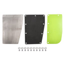 2012+ Ford Transit Custom Sliding Door Theft Shield Security Guard Plate Kit For
