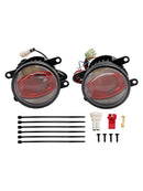 Car Light Ledtiving FOG DRL Pink Edition 90MM 6000K For OSRAM