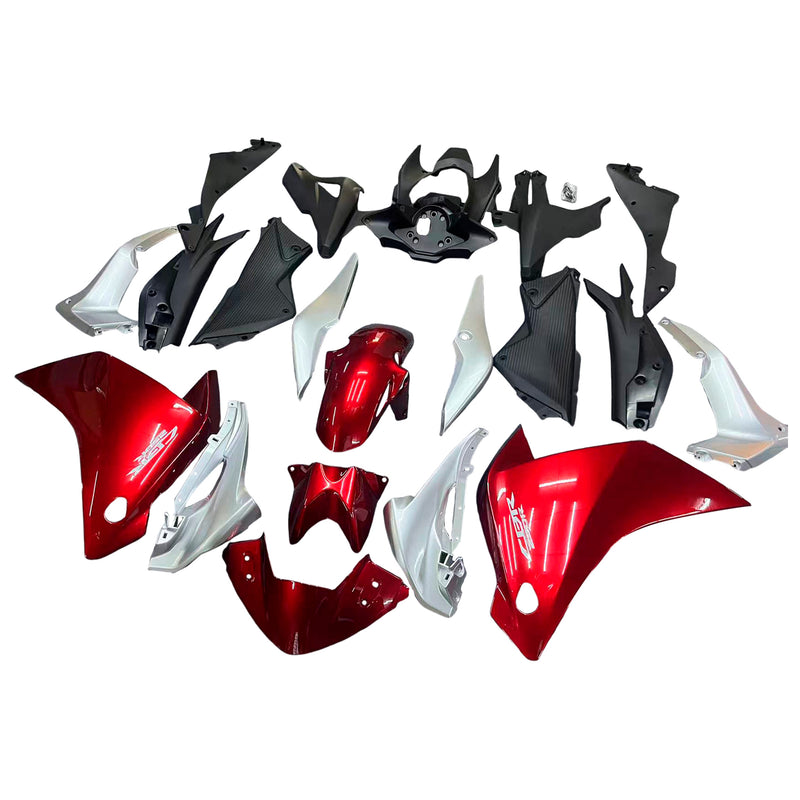 Fairings 2011-2015 Honda CBR250R Red Silver CBR Racing Generic