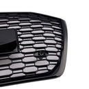 2019-2023 Fit Audi A6 S6 W//O ACC RS6 Style Honeycomb Mesh Front Grille Grill