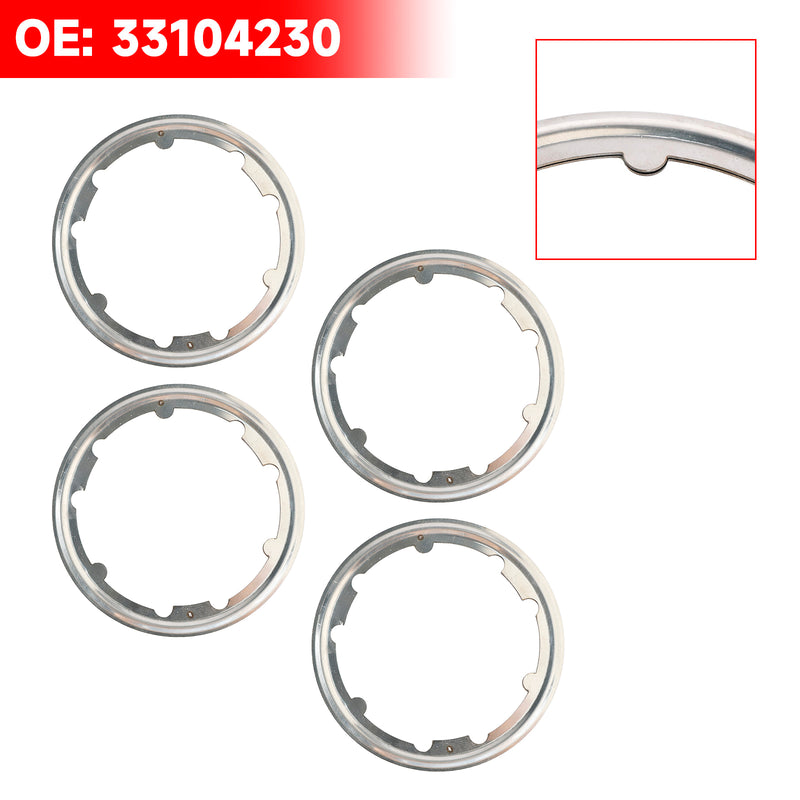 4× Exhaust Gasket 3104230 3101917 for Cummins ISX Engines