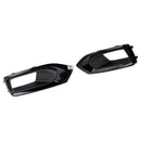 Fog Light Lamp Cover Gloss Black Trim Pair For GMC Yukon / Yukon XL 2015-2020