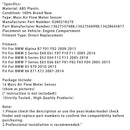 Mass Air Flow Meter Sensor For BMW F10 F11 F01 E60 E61 550i X5 4.4L 0280218270