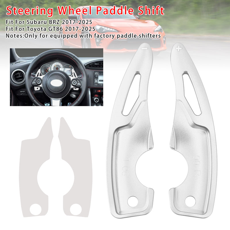 Steering Wheel Paddle Shifter Extension For Subaru Toyota 17-25 Aluminium