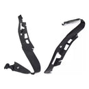 2PCS Front Bumper Headlight Lower Molding Trim For BMW 5 Series F10 F18 10-14