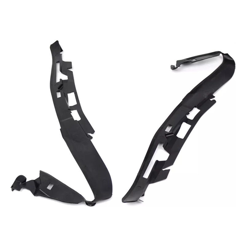 2PCS Front Bumper Headlight Lower Molding Trim For BMW 5 Series F10 F18 10-14