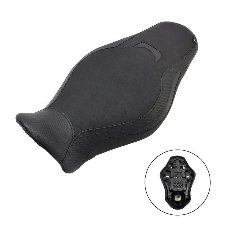 Rider Passenger Seat Front Rear Cushion Fit Gray For Yamaha Mt-09 Mt-09Sp 21-23 Gray