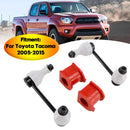 4pc Front Sway Bar Links Front Bushings For Toyota Tacoma 2005-2015