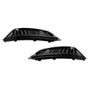 AUDI A4 B9 2016-2018 Front Fog Light Grill Lower Bumper Grille Chrome