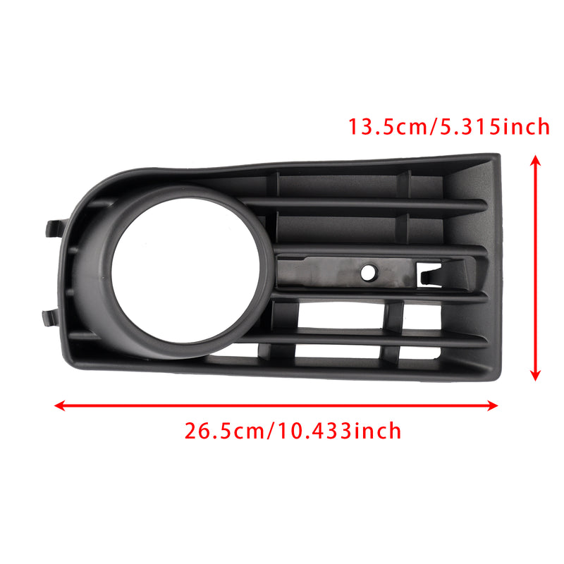 Front Right Side Bumper Grille Fog Light Grill For VW Golf V MK5 2005-2009