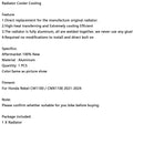 Radiator Cooling Engine Cooler For Honda Rebel CM1100 CMX1100 2021-2024