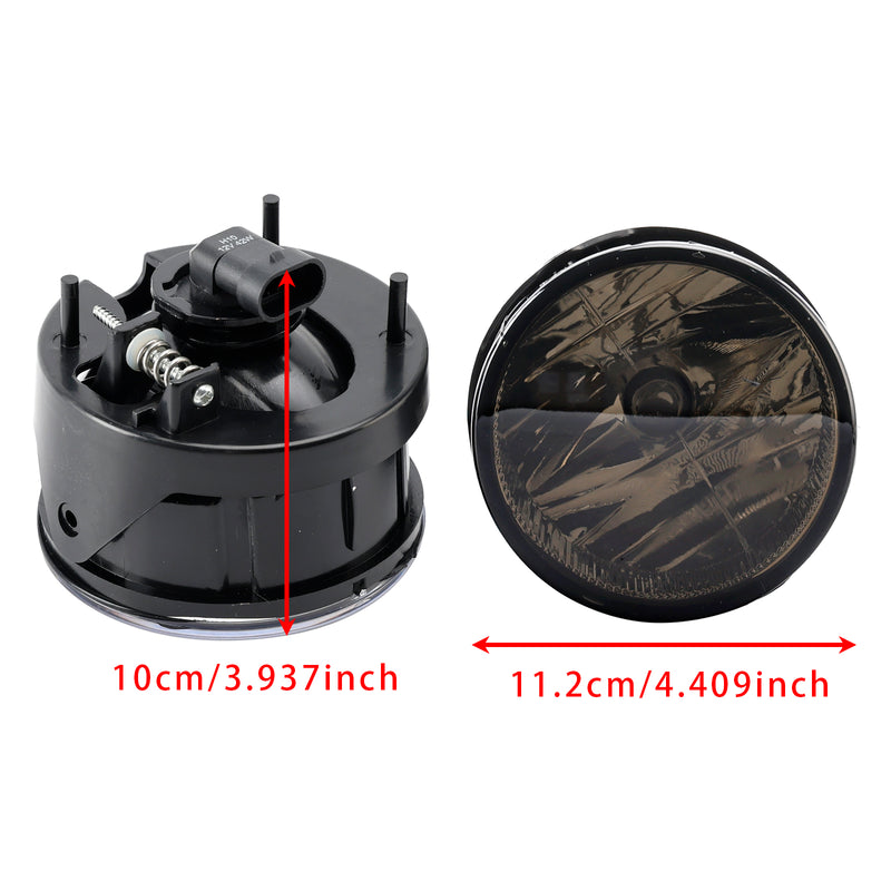 Pair Front  Fog Light Lamps With Bulbs For Ford Expedition 2007-2014 Smoked Lens