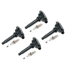 2012-2020 Mazda 3 2.0L L4 4x Ignition Coils+Spark Plugs UF656