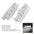 Pair LED Daytime Running Fog Lights  For Mercedes Benz W204 S204 W212 2007-2014